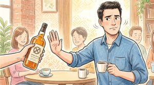 Apua alkoholismiin vertaisvalmennuksella.